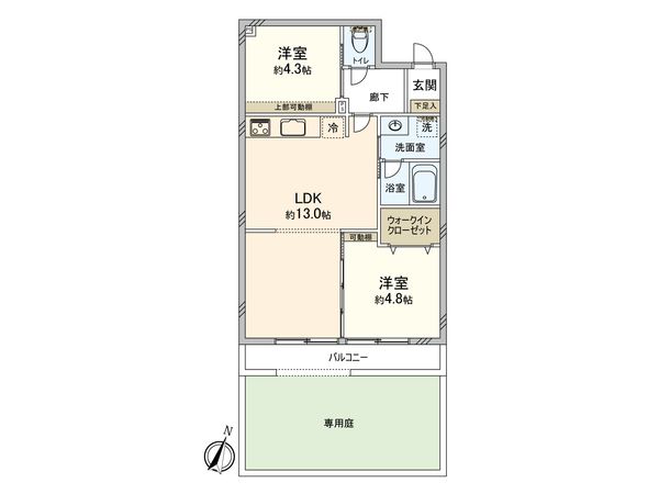 ニックハイム日吉 間取図(平面図) 間取図(平面図)