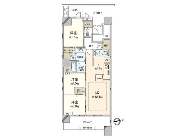 間取図(平面図)