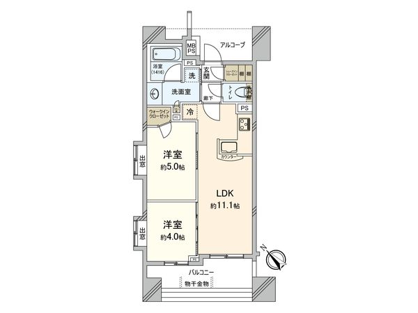 間取図(平面図)