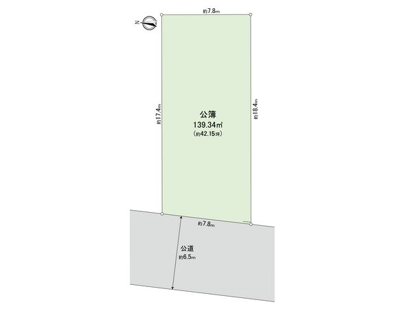 新石川4丁目 土地 区画図 新石川4丁目 土地 区画図