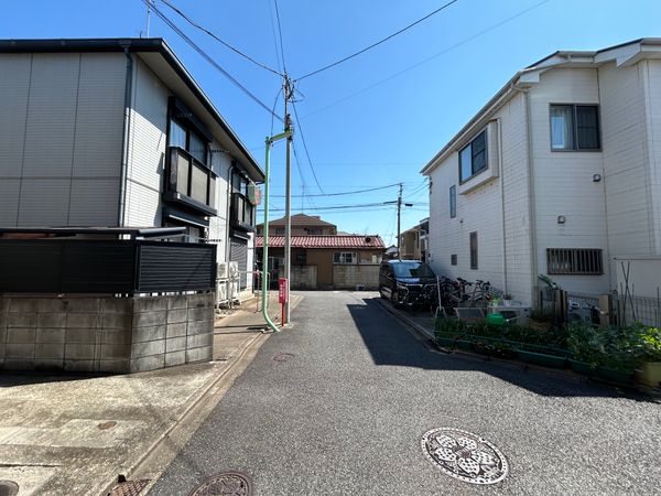 世田谷区宇奈根1丁目土地 前面道路含む外観 世田谷区宇奈根1丁目土地 前面道路含む外観