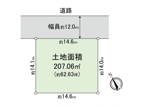 美しが丘西3丁目土地 区画図 美しが丘西3丁目土地 区画図