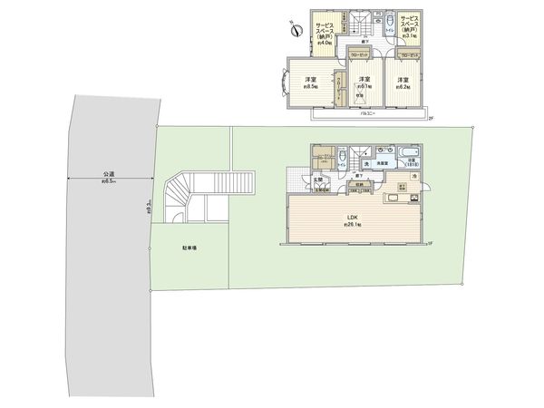 美しが丘2丁目 戸建 室内