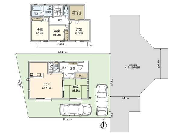 間取図(平面図)