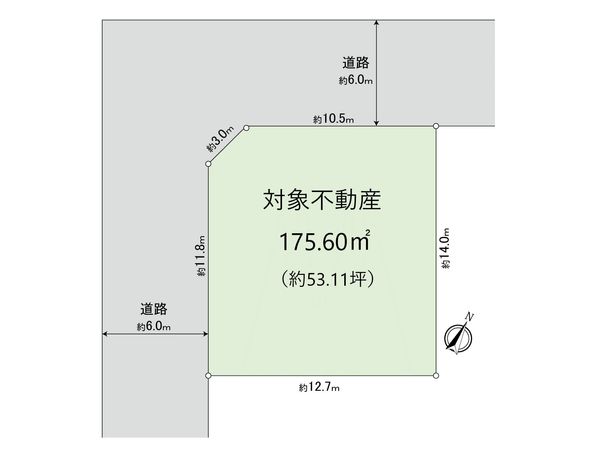 横浜市青葉区みすずが丘戸建 区画図 横浜市青葉区みすずが丘戸建 区画図
