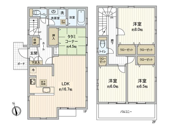 間取図(平面図)