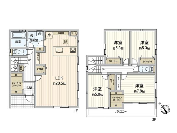 間取図(平面図)