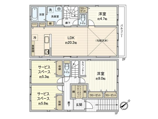 間取図(平面図)