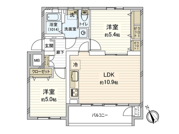 たまプラーザ団地 6-3号棟 間取図(平面図) たまプラーザ団地 6-3号棟 間取図(平面図)