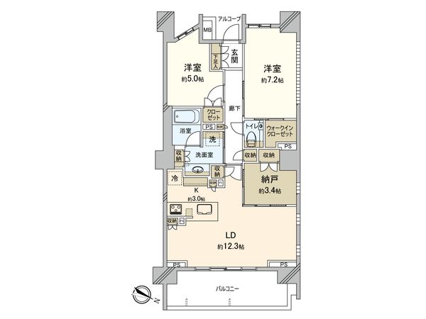 間取図(平面図)