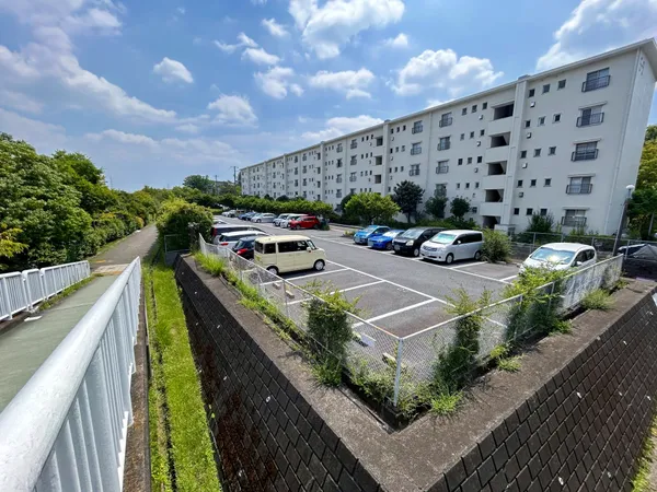 美しが丘第４号歩道橋からの眺望
