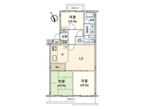 間取図(平面図)