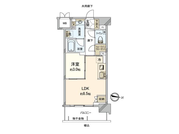 ソルティア武蔵小杉 間取図(平面図) ソルティア武蔵小杉 間取図(平面図)