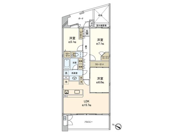 間取図(平面図)