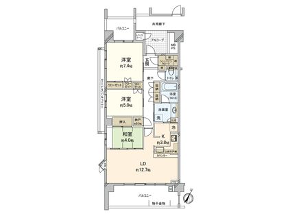 間取図(平面図)