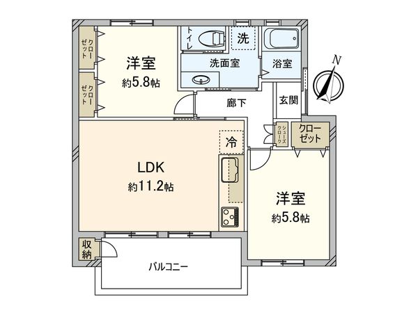 間取図(平面図)