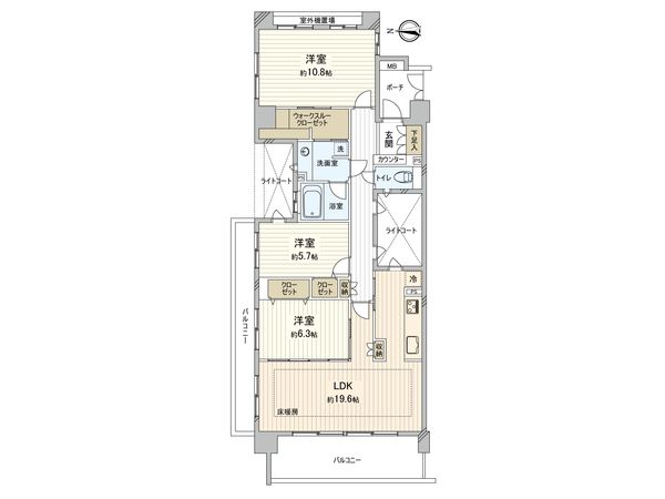 間取図(平面図)