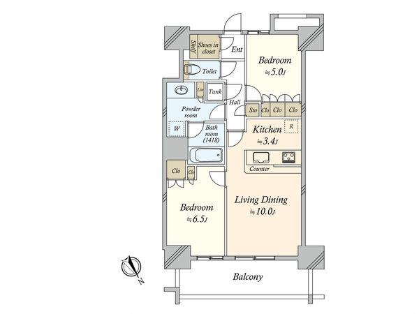 間取図(平面図)