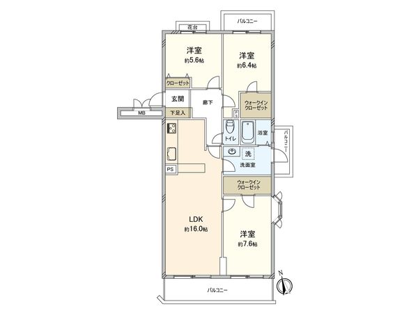 間取図(平面図)