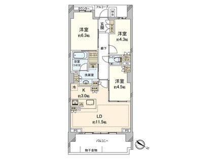 間取図(平面図)