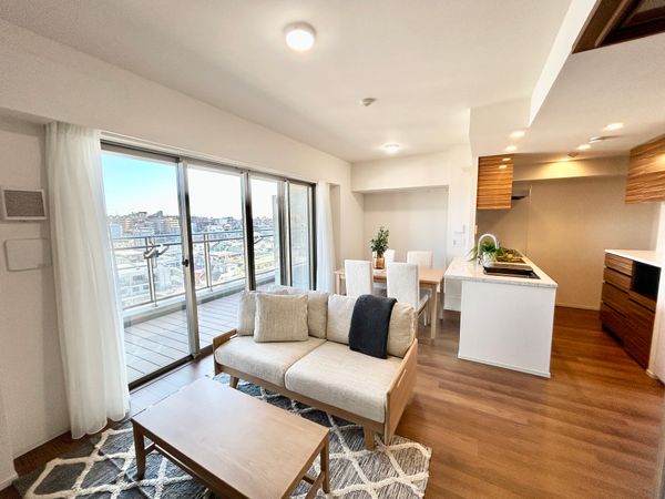 ドレッセWISEたまプラーザ COURTB リビング