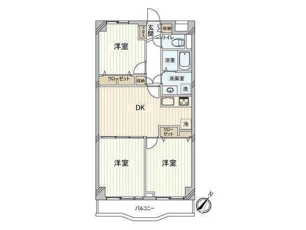グリーンヒルあざみ野 間取図(平面図) グリーンヒルあざみ野 間取図(平面図)