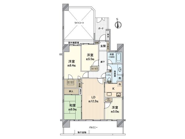 グランセリーナ 間取図(平面図) グランセリーナ 間取図(平面図)