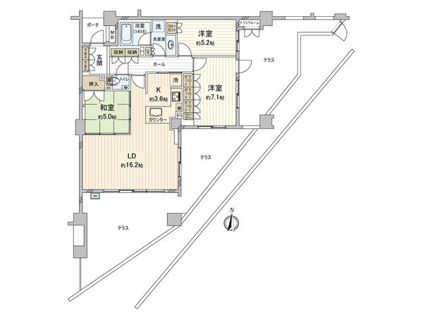 間取図(平面図)