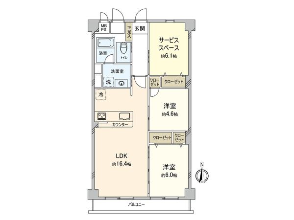 プレディオ鷺沼第一 間取図(平面図) プレディオ鷺沼第一 間取図(平面図)