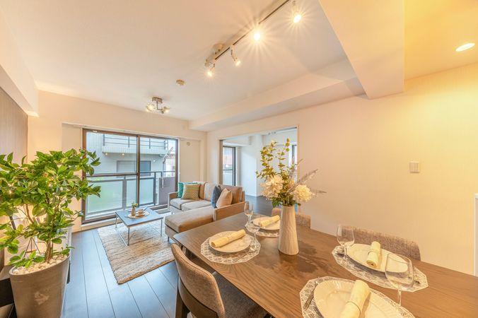 クレッセントたまプラーザ リビング