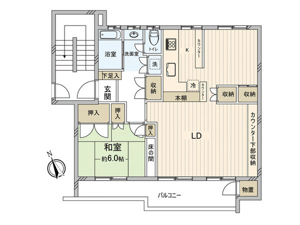 たまプラーザ団地 3-7号棟 間取図(平面図) たまプラーザ団地 3-7号棟 間取図(平面図)