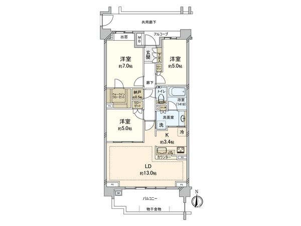 間取図(平面図)