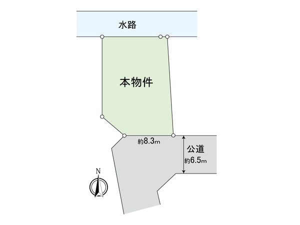 鴨志田町 土地 区画図 鴨志田町 土地 区画図