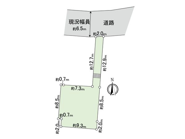 たちばな台1丁目 土地 区画図 たちばな台1丁目 土地 区画図