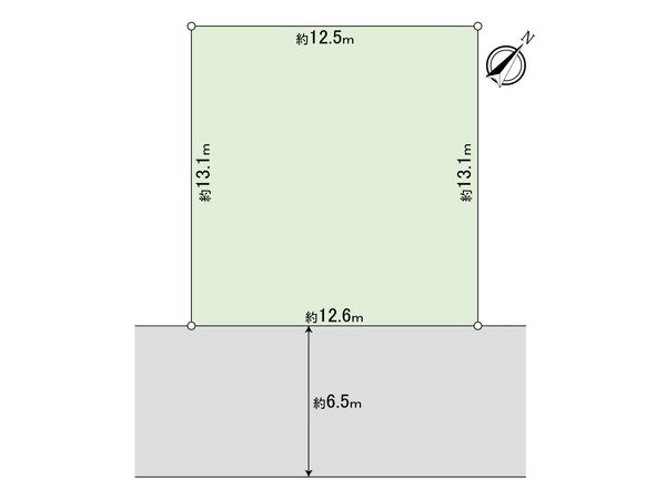 青葉区桜台 土地 区画図 青葉区桜台 土地 区画図