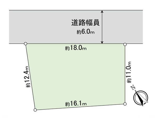 つつじが丘 土地 区画図