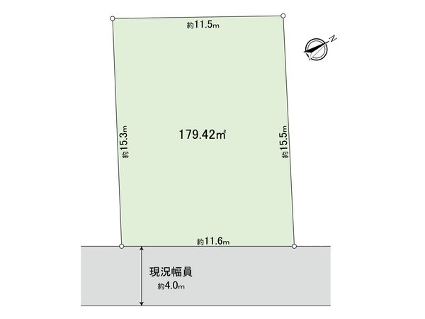 つつじが丘売地 区画図 つつじが丘売地 区画図