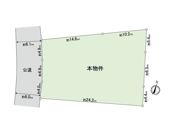 つつじが丘 土地 区画図