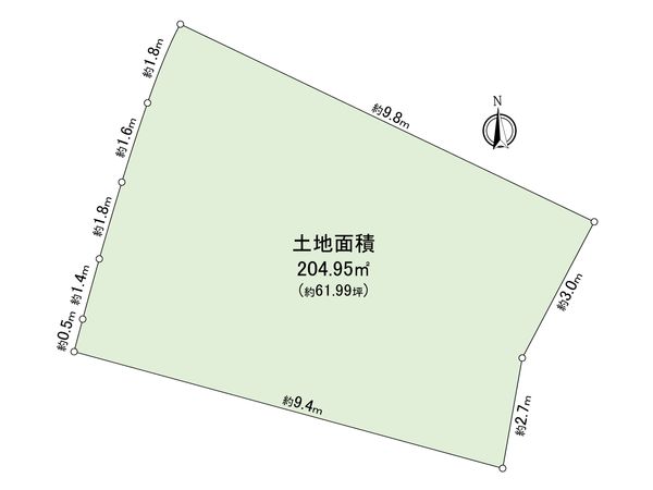 つつじが丘土地 区画図