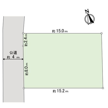 秦野市春日町 土地 区画図 秦野市春日町 土地 区画図