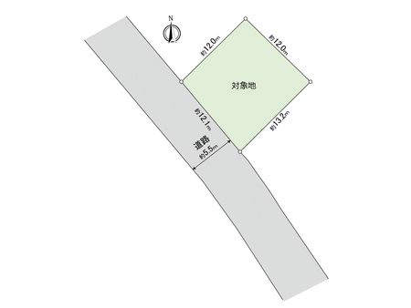 田奈町 土地 区画図
