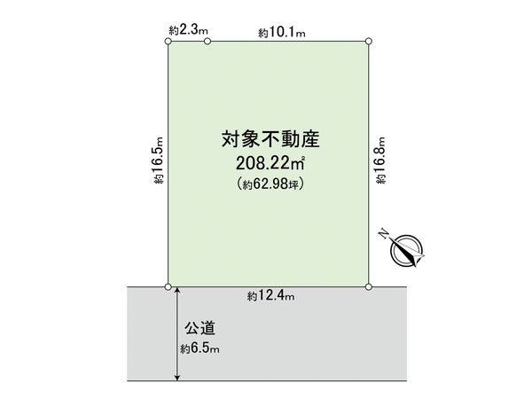 青葉区柿の木台売地 区画図 青葉区柿の木台売地 区画図