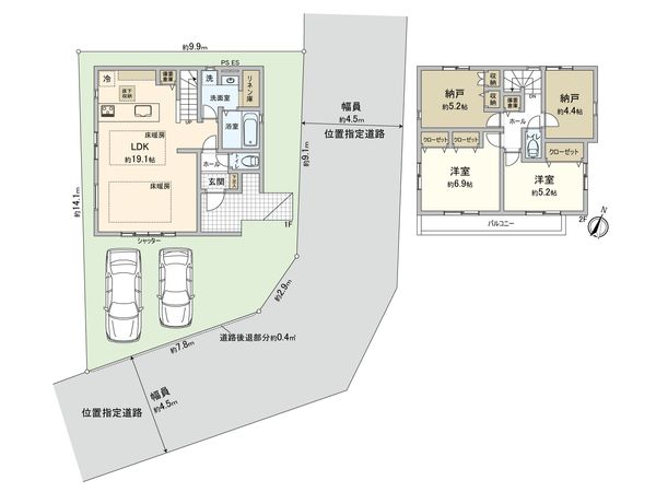 間取図(平面図)