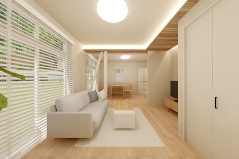 青葉区みたけ台 戸建 完成予想図(内観)