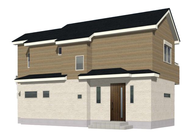 梅が丘 新築戸建(FirstStage梅が丘) 外観パース図