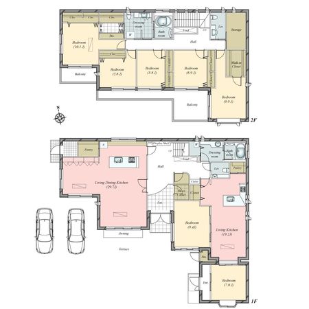 青葉台1丁目 戸建 間取図(平面図)