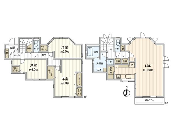 すみよし台戸建 間取図(平面図)