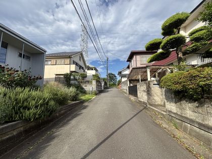 奈良町 新築戸建 前面道路含む外観 前面道路含む外観