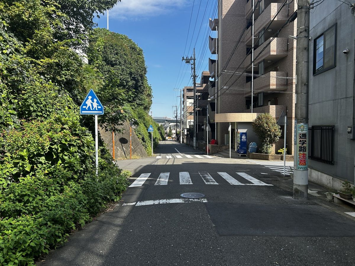前面道路含む外観
