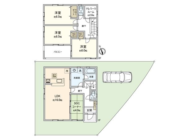 すみよし台 戸建 間取図(平面図) すみよし台 戸建 間取図(平面図)
